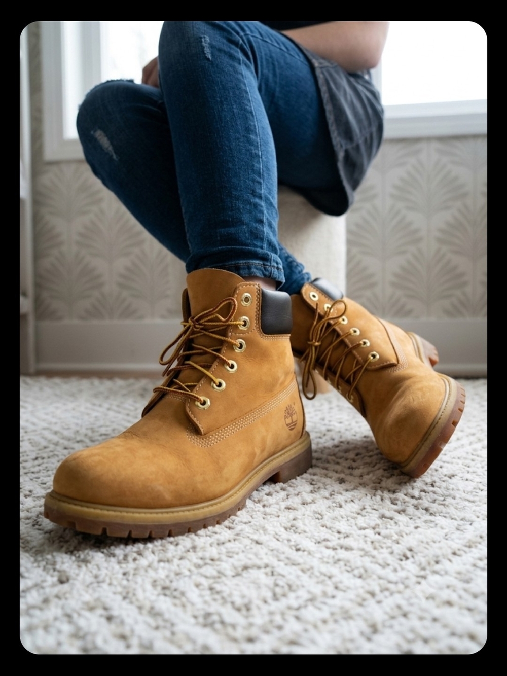 Timberland Women's Wheat Classic Waterproof Leather Boots